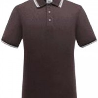 SKP023 manufacturing short-sleeved Polo shirt design striped collar short-sleeved Polo shirt short-sleeved Polo shirt supplier business group activities detail view-4